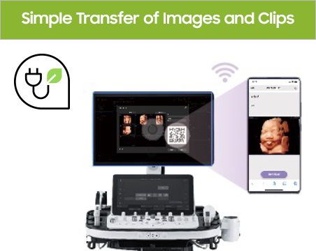 Simple Transfer of Images and Clips